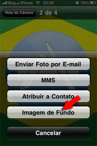 Gravando a imagem