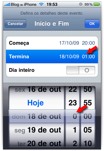 Horário de verão automático
