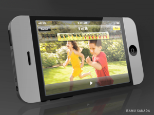 Conceito'iMac" para o iPhone