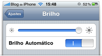 Brilho no máximo