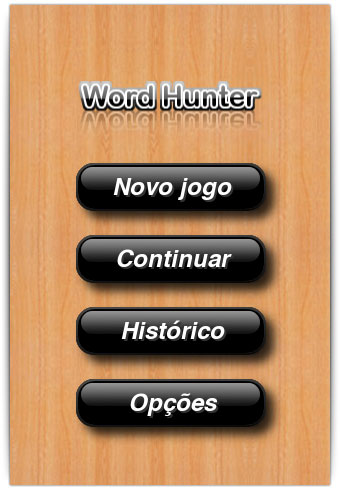 Menu de início