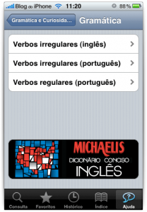 Verbos irregulares