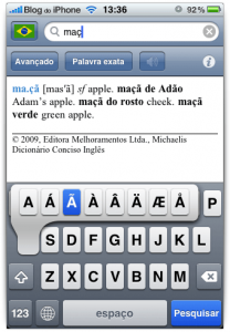 Português Inglês