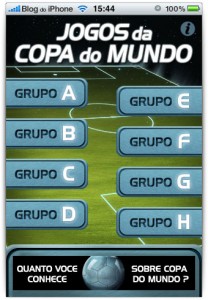 Tabela da Copa