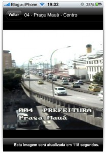 Trânsito em tempo real