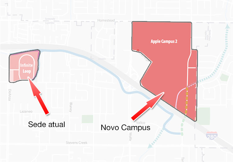 Apple Campus 2 Terreno