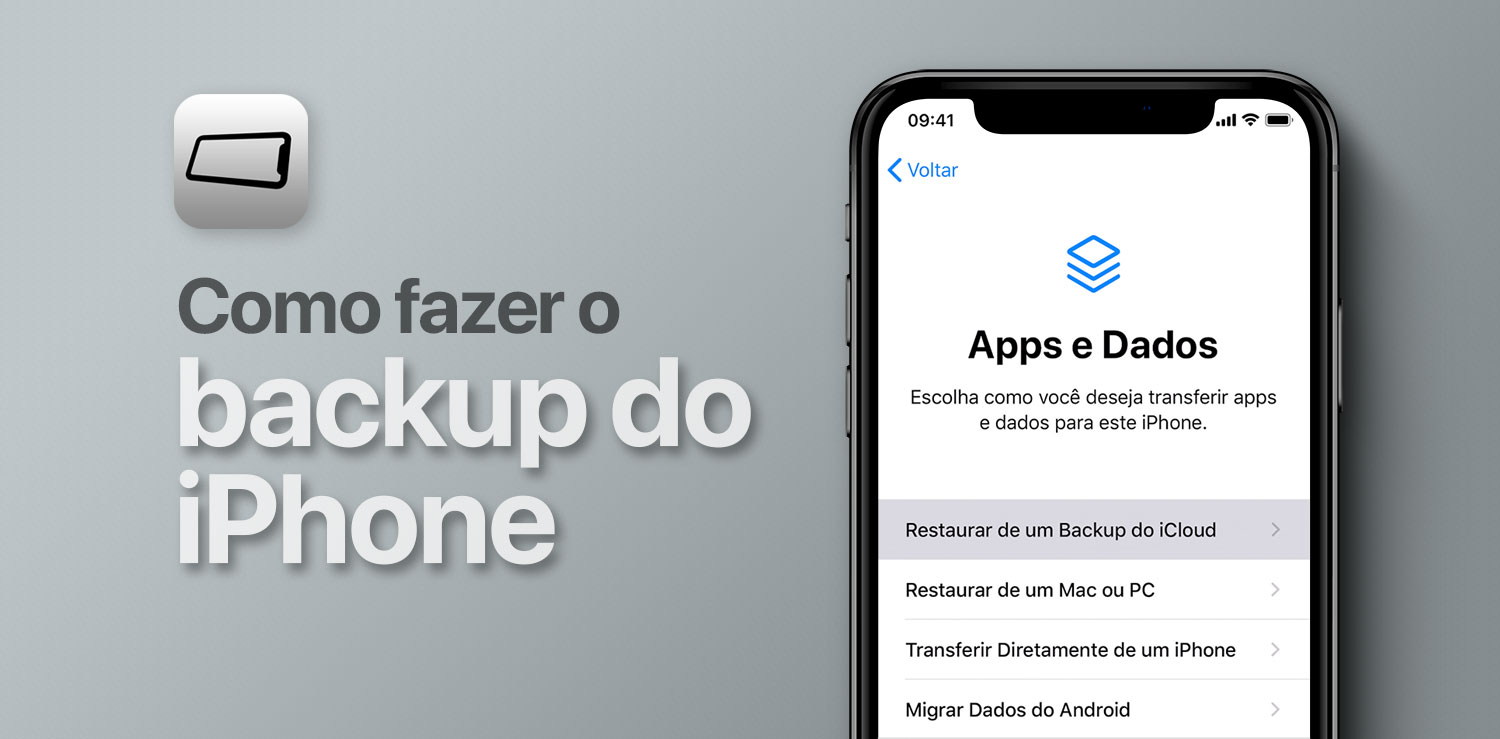 Backup do iPhone