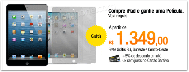 Email marketing da Saraiva