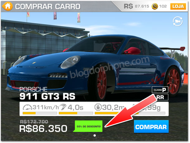 Real Racing Carros com desconto
