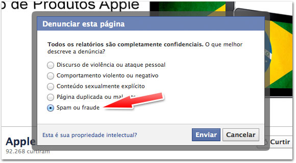 SPAM ou Fraude