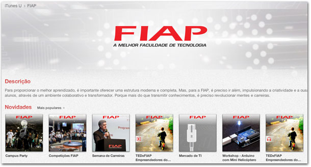 iTunes U Fiap