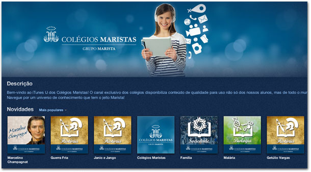 iTunes U Colégios Maristas