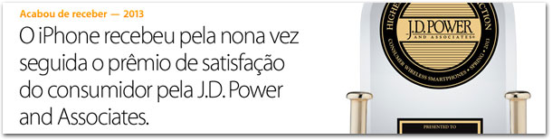 iPhone alto índice de satisfação