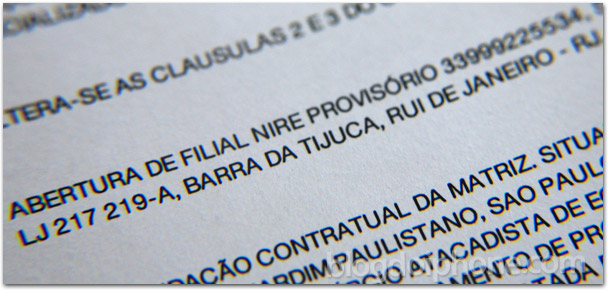 Registro de filial