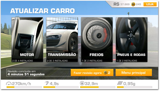 Real Racing 3 Atualizações