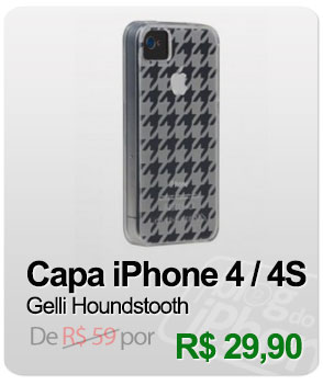 Capa Case Mate Gelli Houndstooth Para iPhone 44S