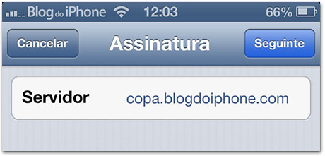 Servidor"copa.blogdoiphone.com"