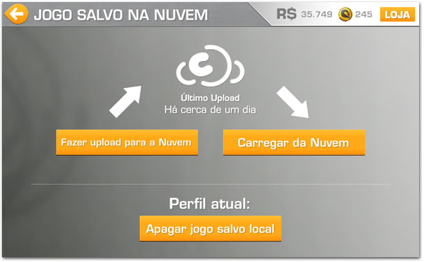 Real Racing 3 iCloud