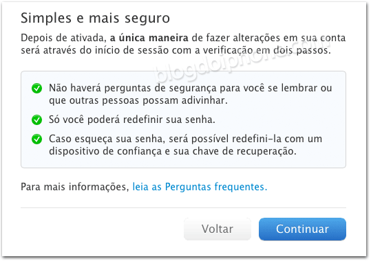 Verificação em 2 passos