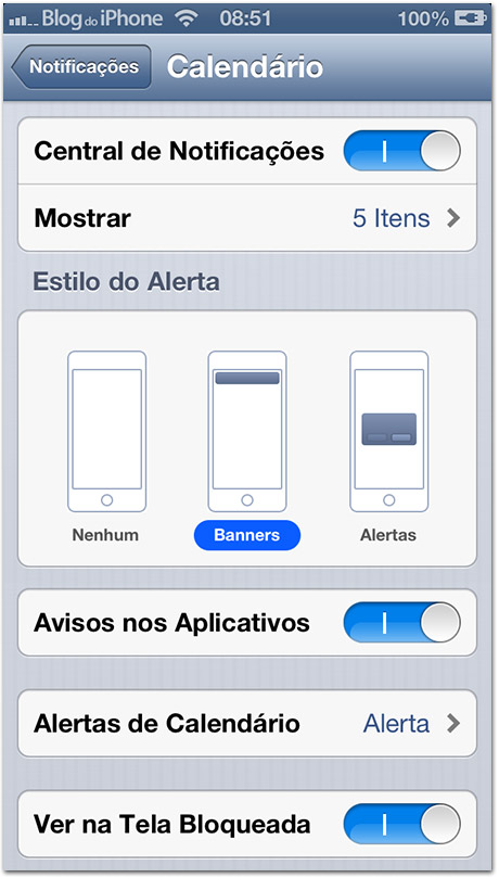 Notificações