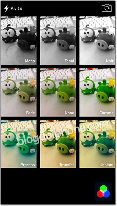 iOS 7 Filtros