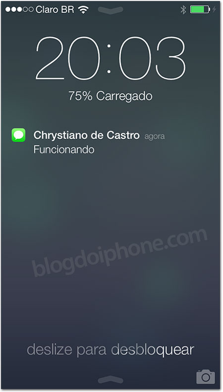 iOS 7 LockSreen