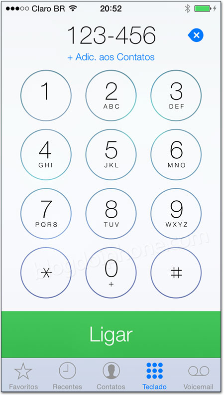 iOS 7 Telefone