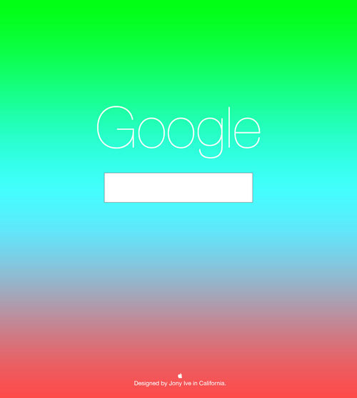 Página do Google