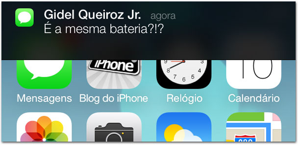 iOS 7 Notificações