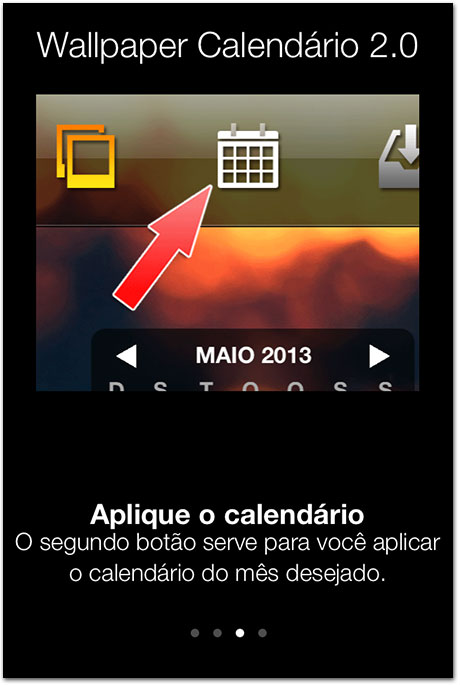 Aplicando o calendário