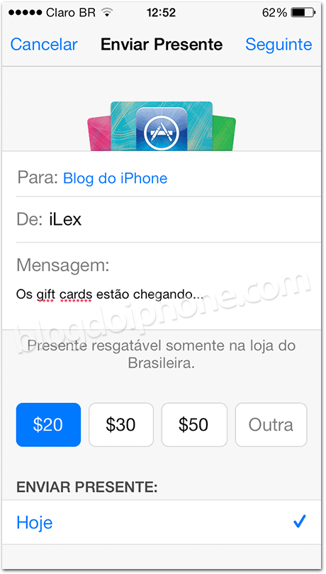 Vale presentes no Brasil