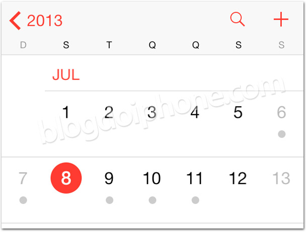 Calendário