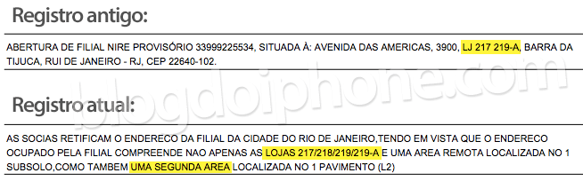 Registro Apple