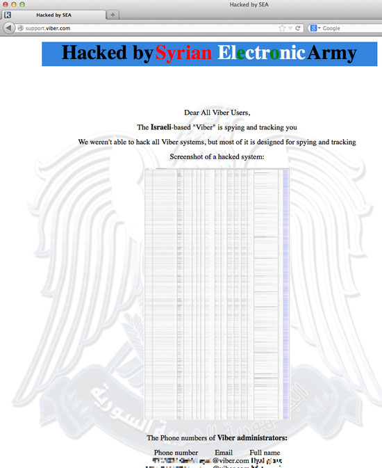 viber hacked