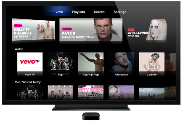 VEVO on Apple TV