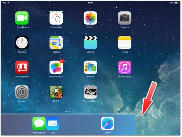 Bug no iPad