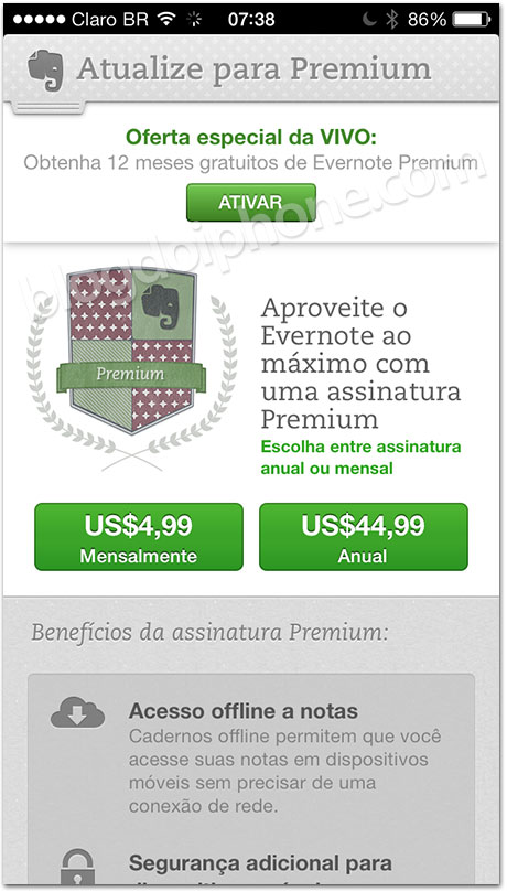 Evernote Premium