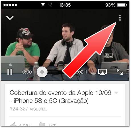 Youtube Menu