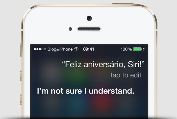 Siri aniversário