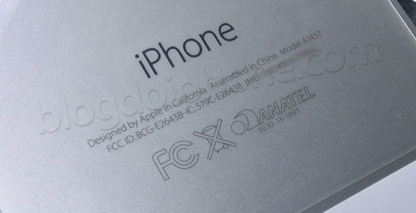 iPhone 5s Selo da Anatel