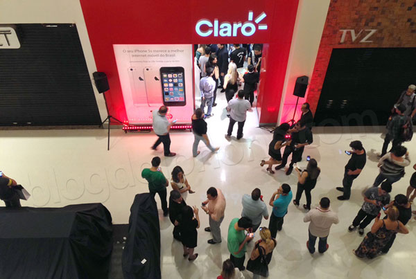 Lançamento do iPhone 5s no Brasil