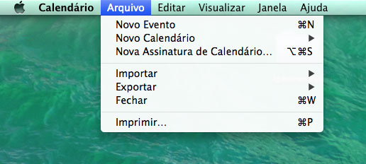 Assinando no Mac