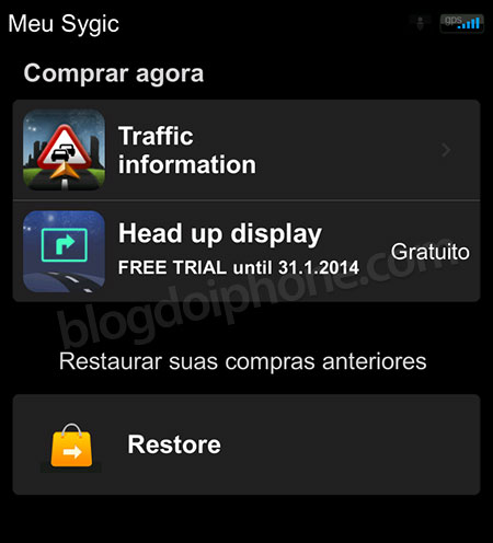 Sygic HUD