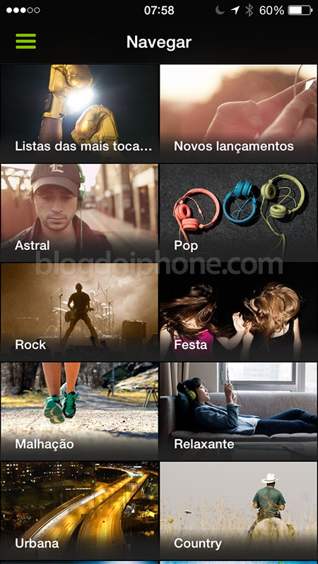 Spotify Estilos