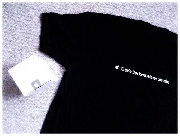 Camiseta da Apple
