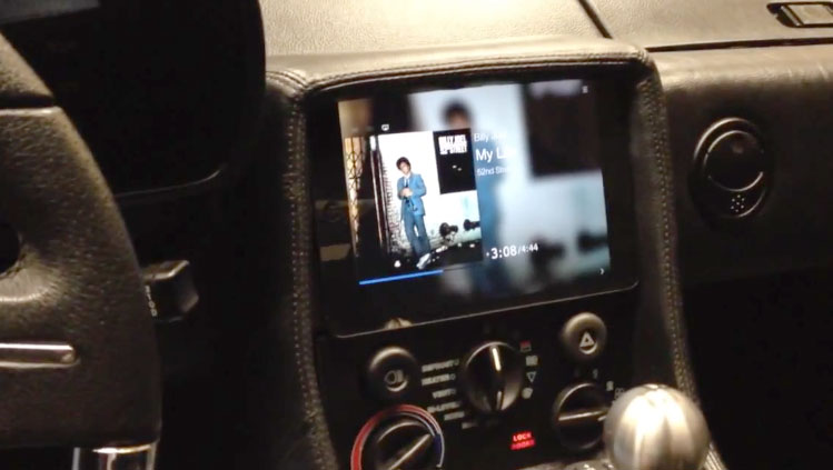 DeLorean iPad