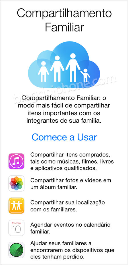 Compartilhamento familiar