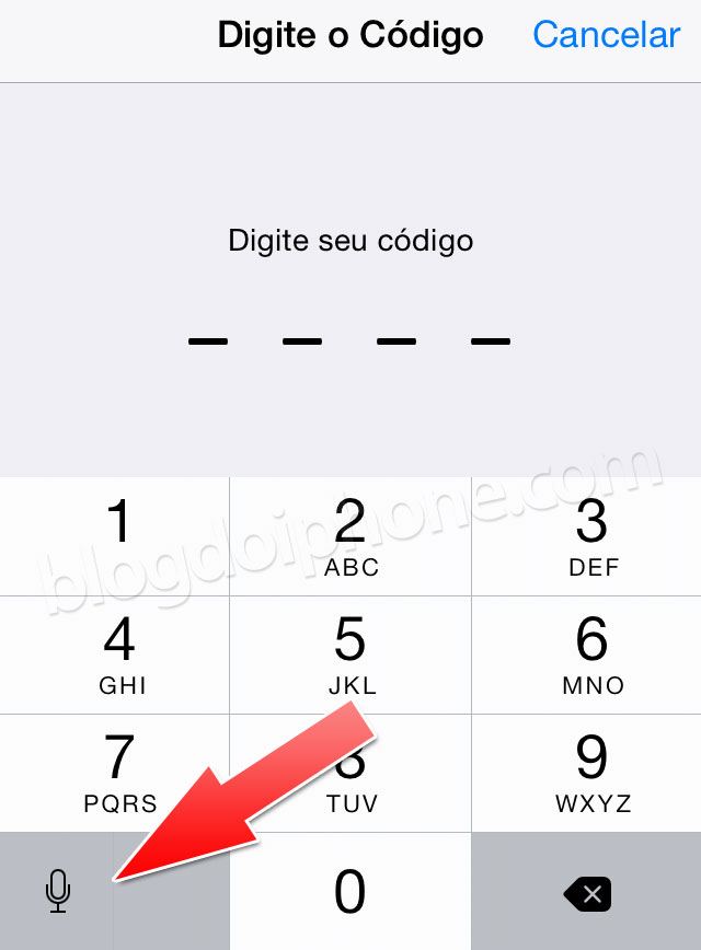 Código com voz