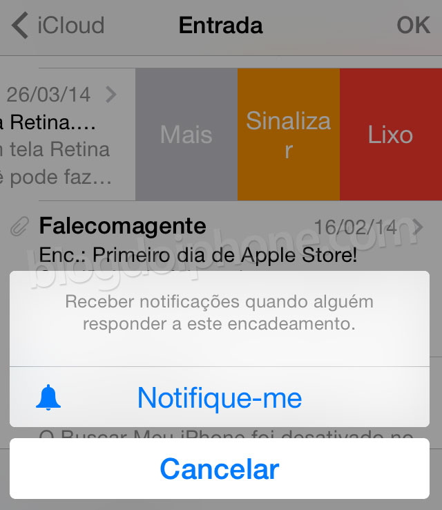 Notifique me