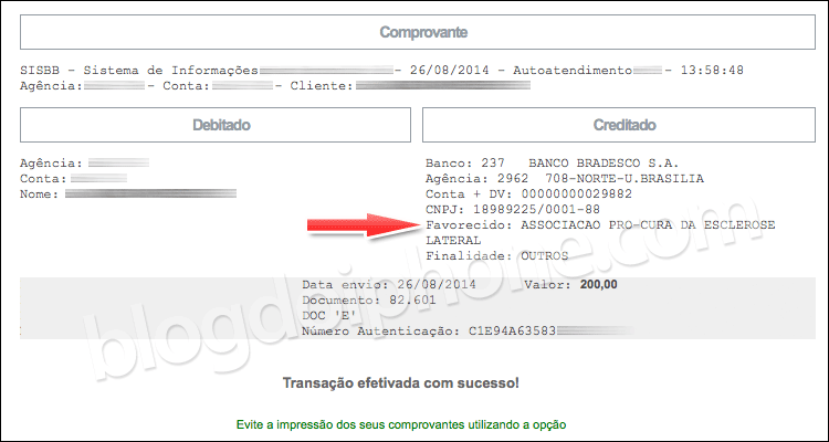 doação ELA